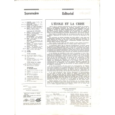 LE MONDE DE L'ÉDUCATION