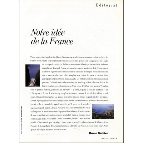 Pays de FRANCE |Premier Numéro