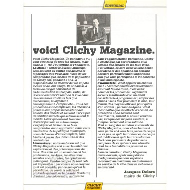 CLICHY MAGAZINE
