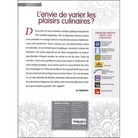 La bonne Cuisine |Premier Numéro