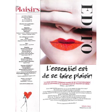 UNIVERS PLAISIRS