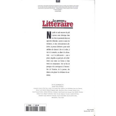 LA PRESSE LITTÉRAIRE LA PRESSE LITTÉRAIRE