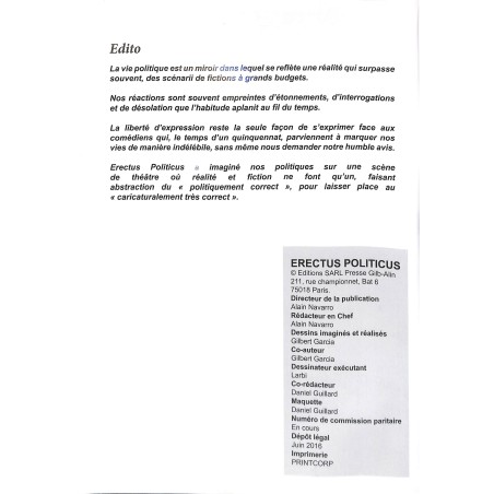 ERECTUS POLITICUS