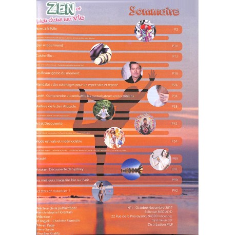 ZEN et bien dans ma Vie |Premier Numéro