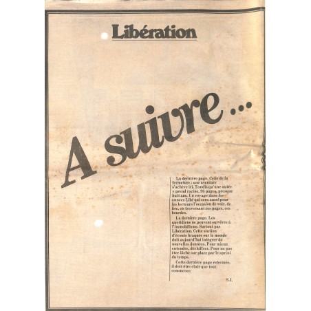 LIBÉRATION (Hors série)