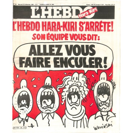 L'HEBDO HARA-KIRI