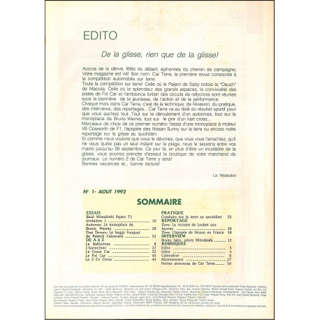 CarTERRE |Premier Numéro