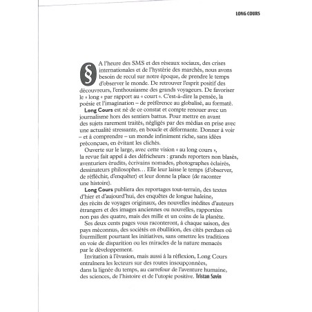 LONG COURS
