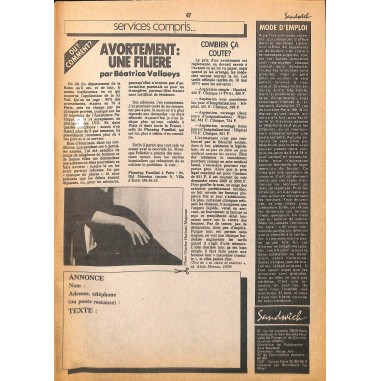 SANDWICH  (Libération)