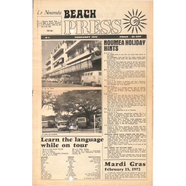 Le Nouméa BEACH PRESS