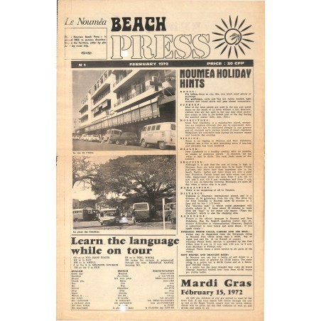 Le Nouméa BEACH PRESS