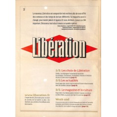 LIBÉRATION NOUVELLE FORMULE 2