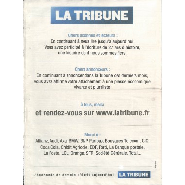 LA TRIBUNE