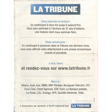 LA TRIBUNE