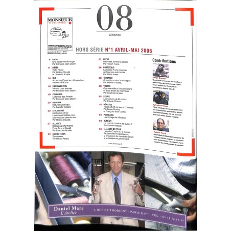 MONSIEUR et l'automobile