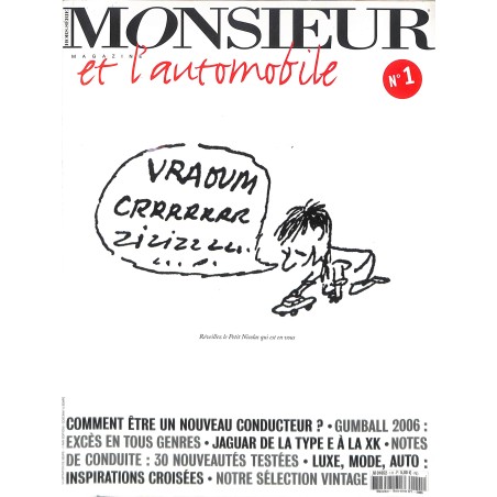 MONSIEUR et l'automobile