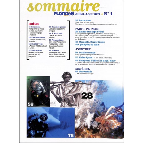 PLONGÉE |Premier Numéro
