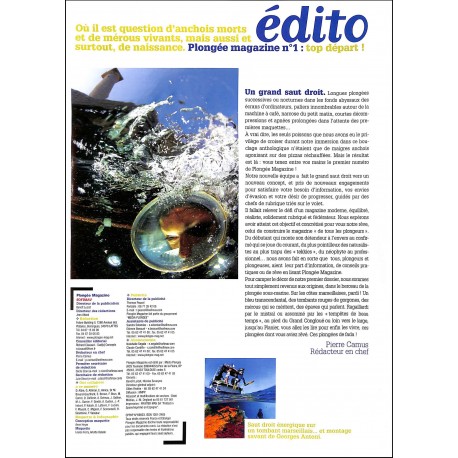 PLONGÉE |Premier Numéro