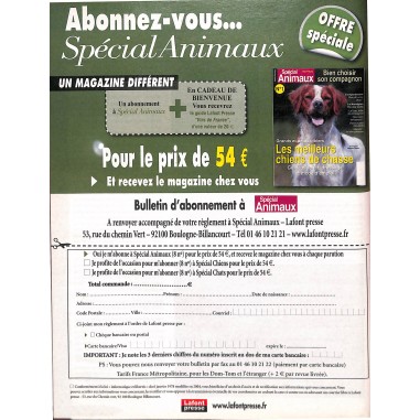 SPÉCIAL ANIMAUX