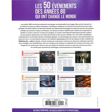 LES 50 ÉVÈNEMENTS DES ANNÉES 80 QUI ONT CHANGÉ LE MONDE