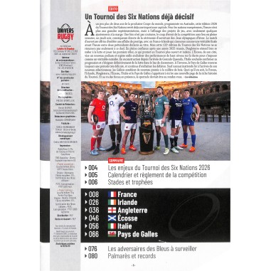 TOURNOI DES 6 NATIONS - Le guide...