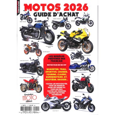 MOTOS 2026 Guide d'achat