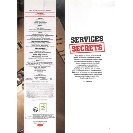 L'HISTOIRE DES SERVICES SECRETS