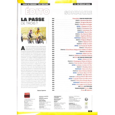 LE GUIDE DU TOUR 2026