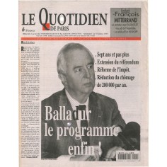 LE QUOTIDIEN DE PARIS