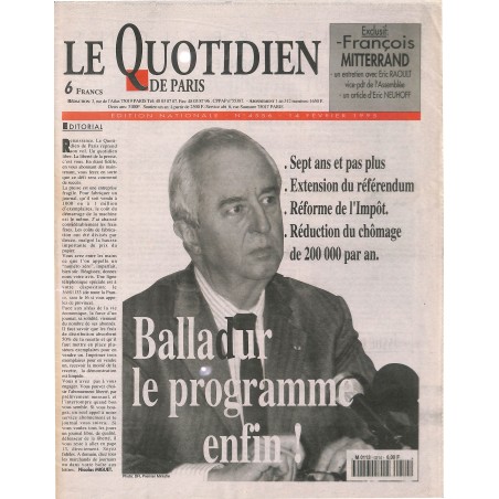 LE QUOTIDIEN DE PARIS