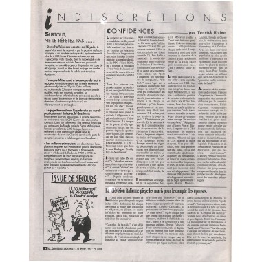 LE QUOTIDIEN DE PARIS
