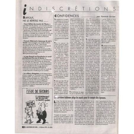 LE QUOTIDIEN DE PARIS