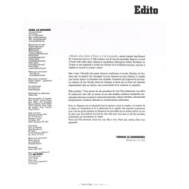 PARIS, LE MAG