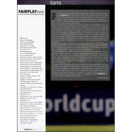FAIRPLAYmag |Premier Numéro