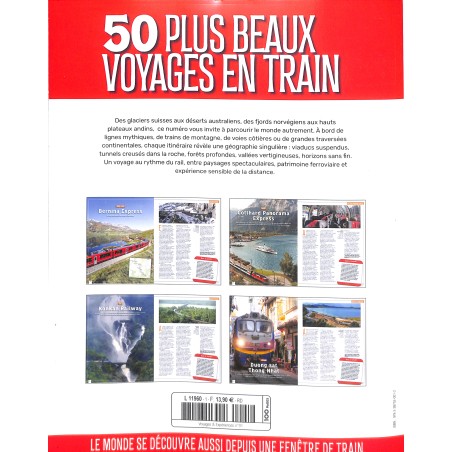50 PLUS BEAUX VOYAGES EN TRAIN