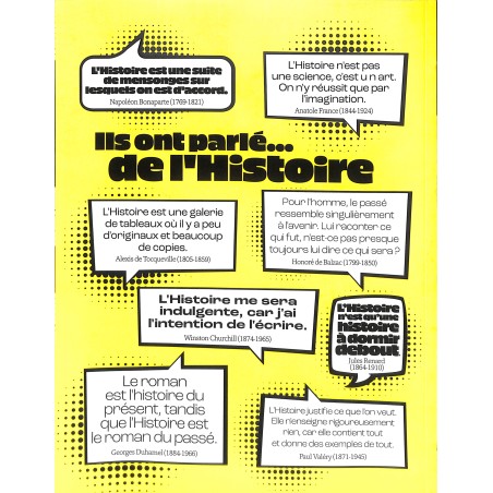 UN OEIL SUR L'HISTOIRE