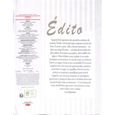 SAVEURS D'ITALIE