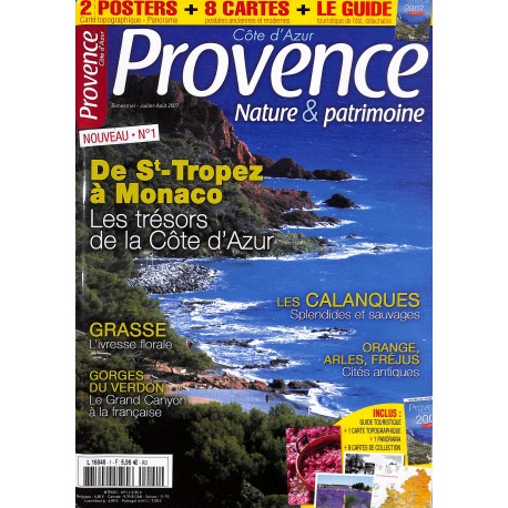 PROVENCE Côte d'Azur nature & patrimoine |Premier Numéro