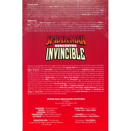 SPIDER-MAN RENCONTRE INVINCIBLE