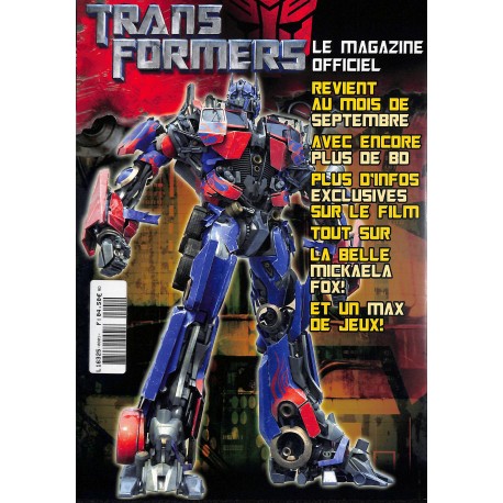 TRANSFORMERS |Premier Numéro