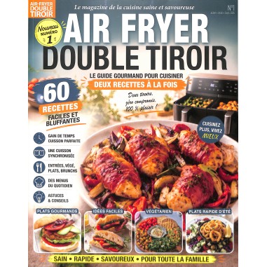 AIR FRYER DOUBLE TIROIR