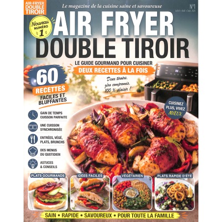 AIR FRYER DOUBLE TIROIR