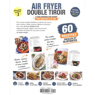 AIR FRYER DOUBLE TIROIR