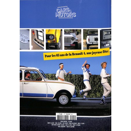 RENAULT 4L 65 ANS D'AMOUR