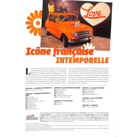RENAULT 4L 65 ANS D'AMOUR