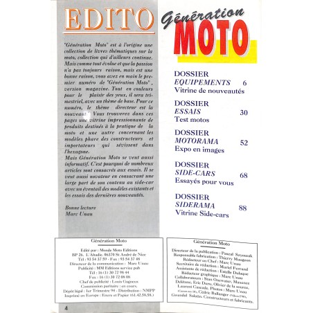 GÉNÉRATION MOTO