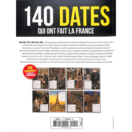 140 DATES QUI ONT FAIT LA FRANCE