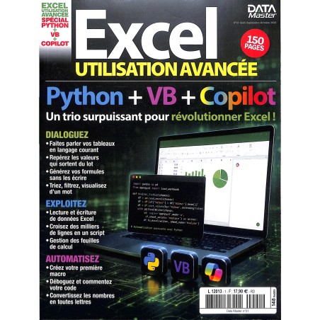 EXCEL UTILISATION AVANCÉE