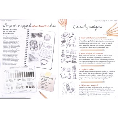 CARNET DE VOYAGE A COLORIER