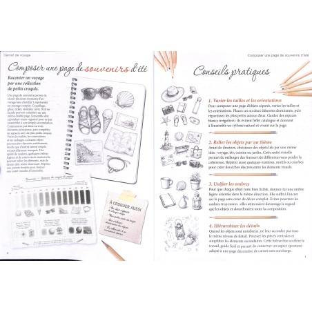 CARNET DE VOYAGE A COLORIER